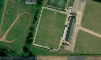 Satellite view showing Langford Road in East of England