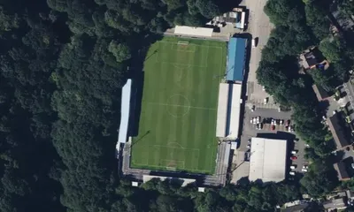 Satellite view showing Bower Fold in North West