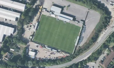 Satellite view showing Woodside Park in East of England
