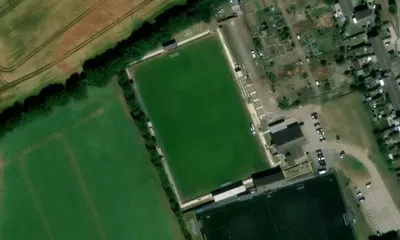 Satellite view showing Bloomfields in East of England