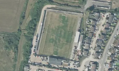 Satellite view showing Chadfields in East of England