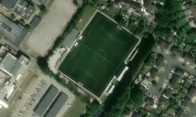 Satellite view showing Westwood Road in East of England