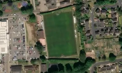 Satellite view showing Recreation Way in East of England