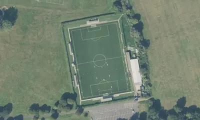 Satellite view showing Silver Jubilee Park in London