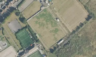 Satellite view showing The Orchard in London