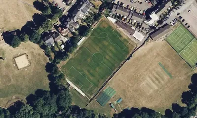 Satellite view showing Bell Close in East of England