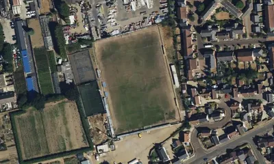 Satellite view showing Hawthorns in East of England
