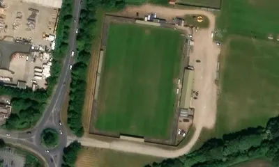 Satellite view showing Clipbush Park in East of England