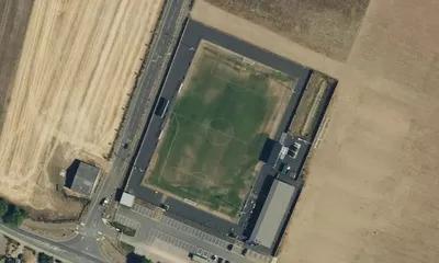 Satellite view showing New Roker Park in East of England