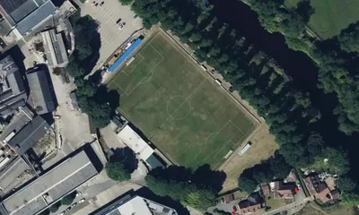 Satellite view showing Ings Lane in Yorkshire and the Humber