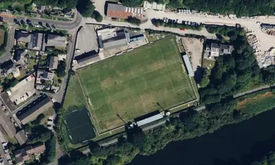 Satellite view showing Cantilever Park in North West
