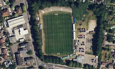 Satellite view showing Top Field in East of England