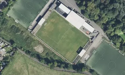 Satellite view showing Imperial Fields in London