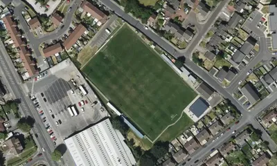 Satellite view showing Kirklands in North West