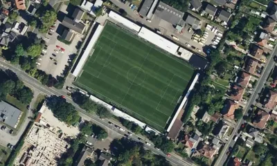 Satellite view showing Wetherby Road in Yorkshire and the Humber