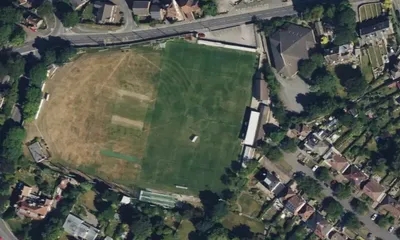 Satellite view showing Sandygate in Yorkshire and the Humber