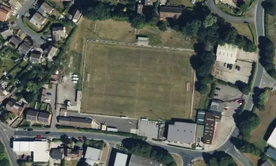 Satellite view showing Manse Lane in Yorkshire and the Humber
