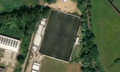 Satellite view showing King's March in East of England