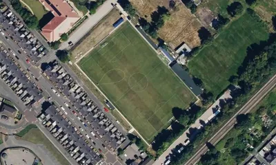 Satellite view showing Gorsey Lane in North West