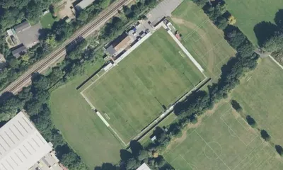 Satellite view showing King George V Arena in London