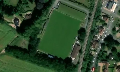 Satellite view showing Trafford Park in East of England