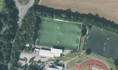 Satellite view showing Wodson Park in East of England