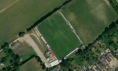 Satellite view showing Humber Doucy Lane in East of England