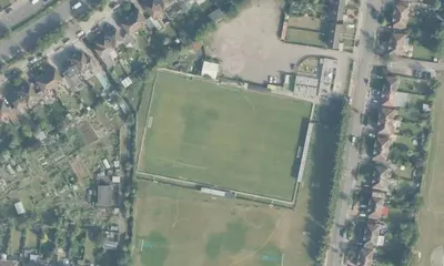 Satellite view showing Badger Sports in London