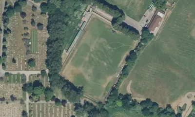 Satellite view showing Northwood Park in London