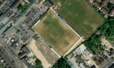 Satellite view showing Lincoln Road in East of England