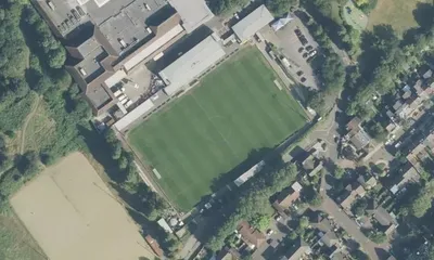 Satellite view showing Champion Hill in London