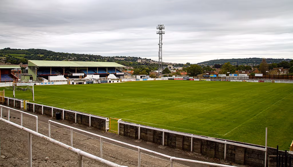 The ground of Bath City F.C.